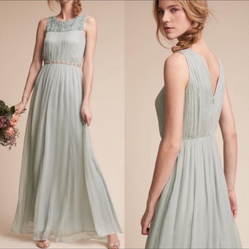 BHLDN Jayne Maxi Dress in Blue